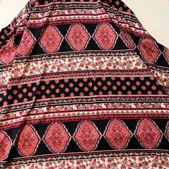 WOMENS XS MIDI DRESS V NECK AGNES & DORA CURIE DRESS POCKETS - Picture 4 of 5